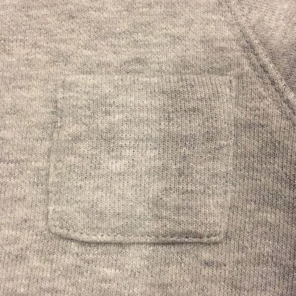 Girls Vince Heather Grey Sweatshirt Dress - Picture 3 of 6